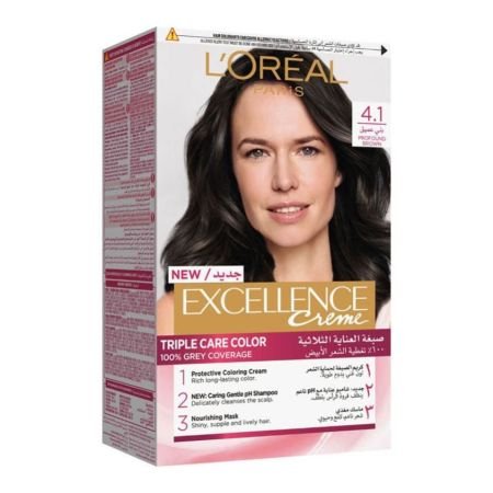 L’oréal Paris Excellence Crème Permanent Hair Color 4.1 Profound Brown