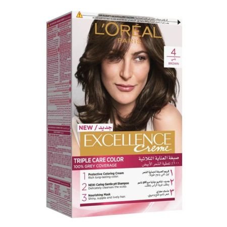 L’oréal Paris Excellence Crème Permanent Hair Color 4 Brown