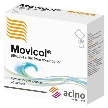 Movicol Adult Powder Sachets For Constipation Relief 13.8g 20s