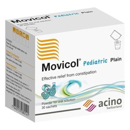 Movicol Pediatric Powder Sachets For Constipation Relief 6.9g 30s