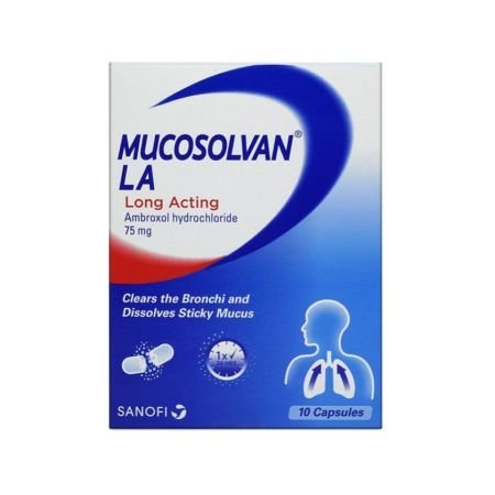 Mucosolvan LA 75mg Capsules 10s