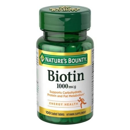 Natures Bounty Biotin 1000 Mcg Capsules 100s