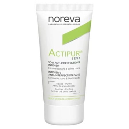 Noreva Actipur 3-In-1 Anti-Imperfection Care Cream For Acne Prone Skin 30ml