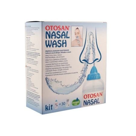 Otosan Natural Nasal Wash Kit with Saline Sachets 30s