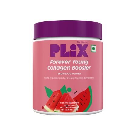 Plix Collagen Booster Powder With 100mg Hyaluronic Acid
