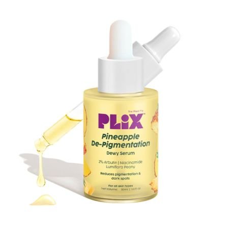 Plix Pineapple De-Pigmentation Face Serum With 2% Alpha Arbutin 30ml