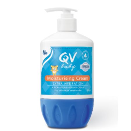 Qv Baby Moisturising Cream With Pump 500g