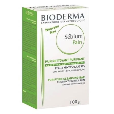 Bioderma Sebium Purifying Cleansing Bar 100g