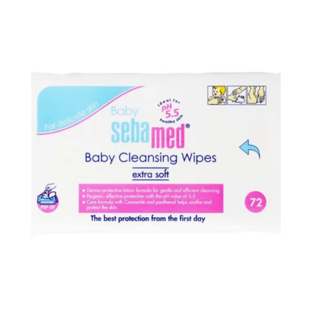 Sebamed Baby Cleansing Wipes 72s
