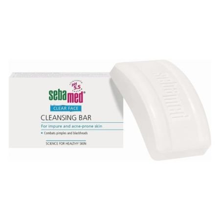 Sebamed Clear Face Cleansing Bar For Impure Acne-Prone Skin & Blackheads 150g