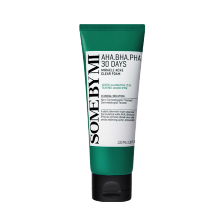 Some By Mi Aha Bha Pha 30 Days Miracle Acne Clear Foam Daily Deep Cleanser 100ml