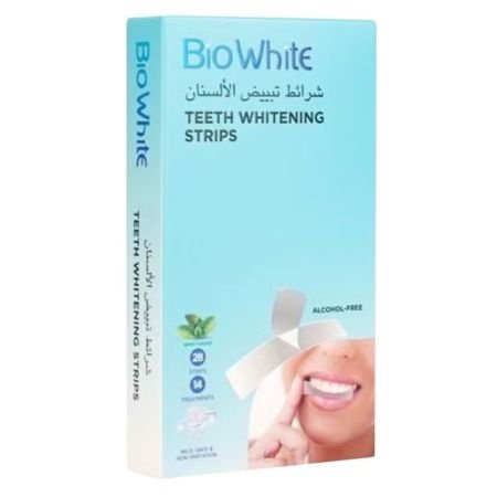Bio White Teeth Whitening Strips, Pack Of 28s