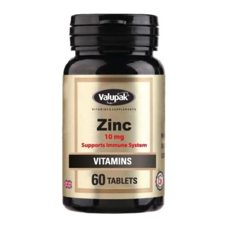 Valupak Zinc 10mg Tablets 60s