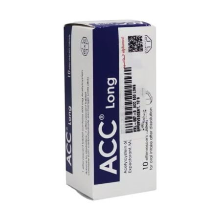 ACC Long 600 mg Effervescent Tablets 10's