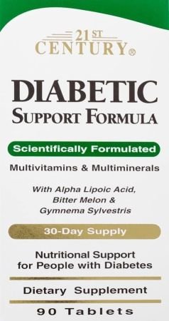 21st Century Diabetic Support Formula Tablets 90's