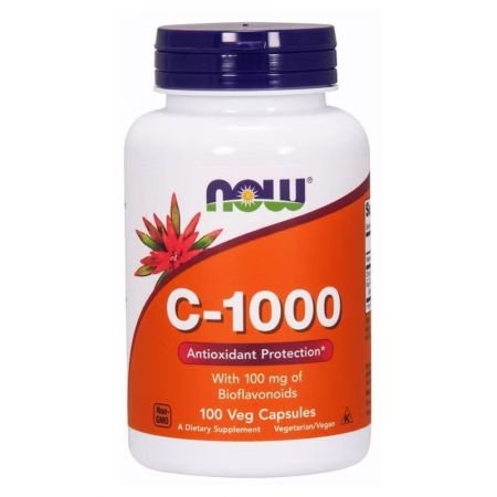 Now C-1000 Vitamin C Tablets For Antioxidant & Immune Support 100s
