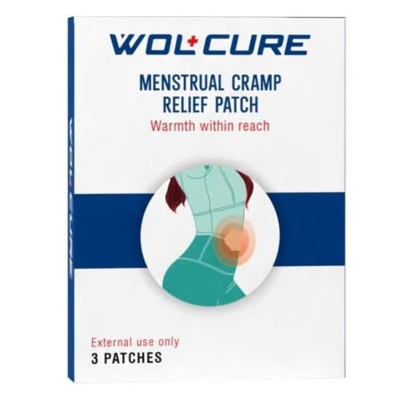 Wolcure Menstrual Cramp Relief Patch 3s