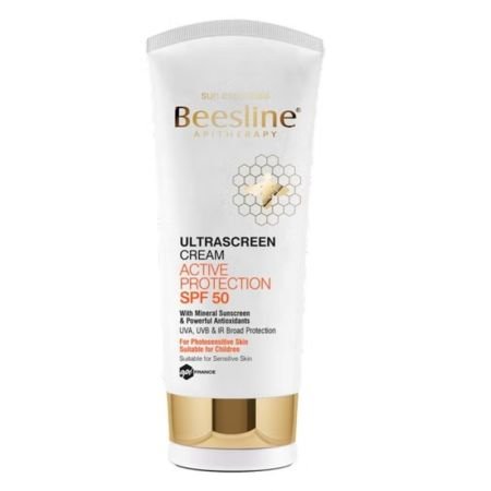 Beesline Ultrascreen Spf50 Active Protection Cream 60ml