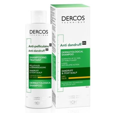 Vichy Dercos Anti Dandruff Shampoo For Dry Hair 200ml