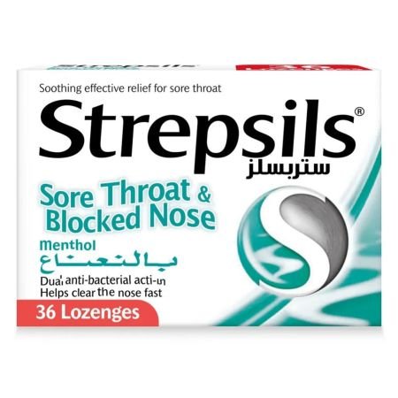 Strepsils Menthol Lozenges 36s