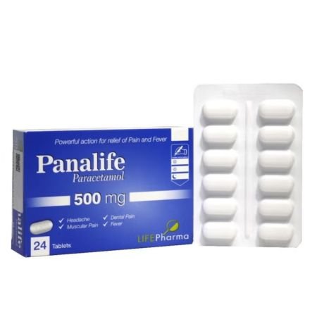 Panalife 500 Mg Paracetamol Tablets 24s