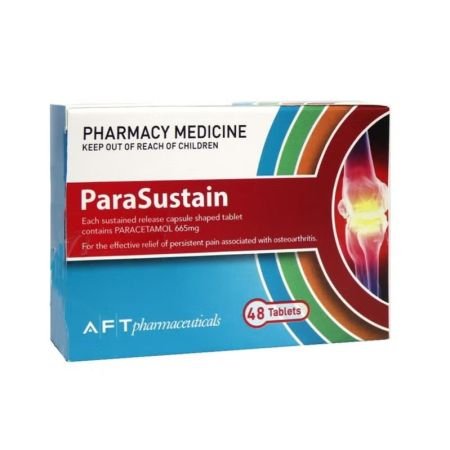 Parasustain 665 Mg Sustained Release Tablets 48s