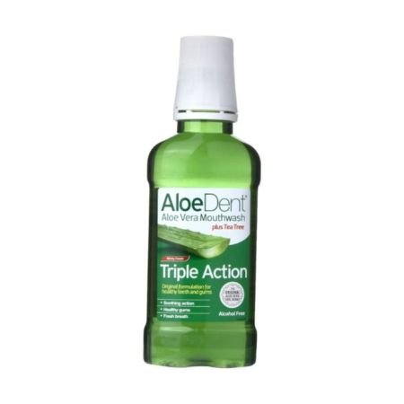 Aloedent Aloe Vera Mouthwash Plus Tea Tree 250ml