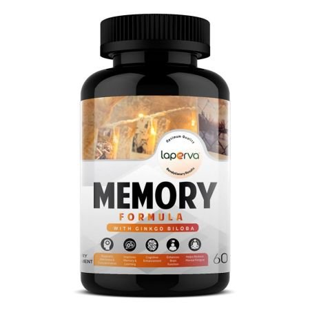 Laperva Memory Formula With Ginkgo Biloba 60 Veggie Capsules