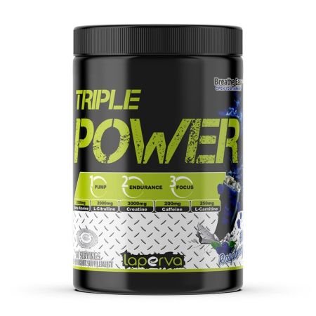 Laperva Triple Power Pre-Workout Blue Raspberry 60 Servings