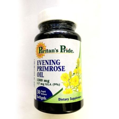 Puritans Pride Evening Primrose Oil 1300mg Softgel 30s