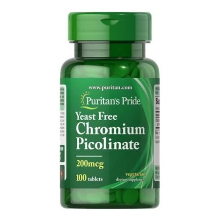 Puritans Pride Chromium Picolinate 200mcg 100s