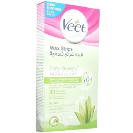 Veet Dry Skin Wax Strips 20s