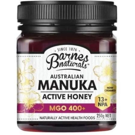 Barnes Manuka - Active Honey Mgo-400+ 250 Gm
