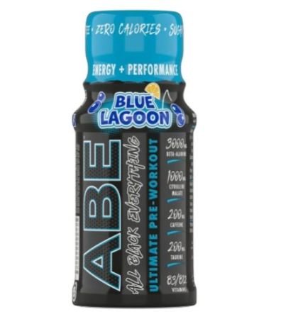 Applied Nutrition Abe Ultimate Pre-Workout Shot – Blue Lagoon Flavor 60ml
