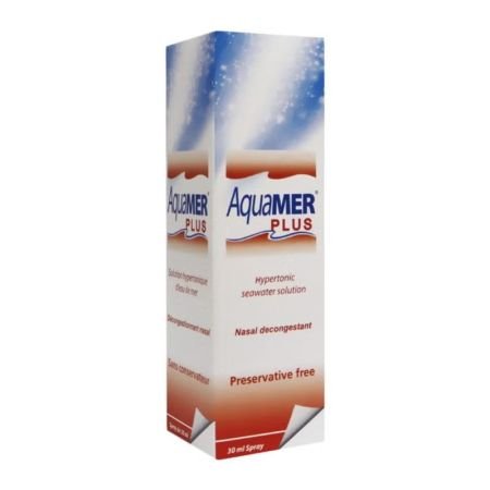 Aquamer Plus Hypertonic Nasal Spray 30ml