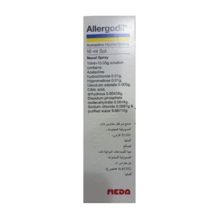 Allergodil 0.1% Nasal Spray 10ml