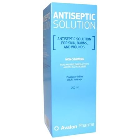Avalon Antiseptic Povidine Iodine Solution 250ml