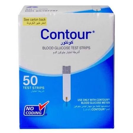 Ascensia Contour Blood Glucose Test Strip 50s