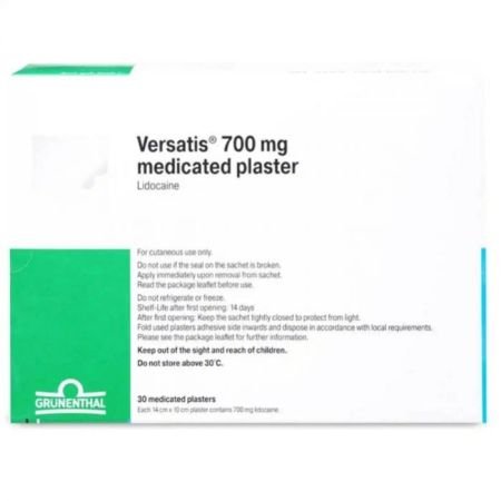 Ersatis 700 Mg Plasters (30s, 14cm X 10cm)