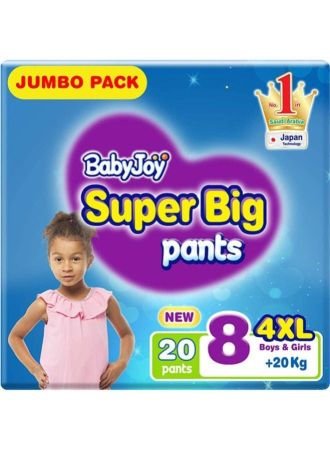 Babyjoy Compressed Pants Size 8 For 20–25kg 26s