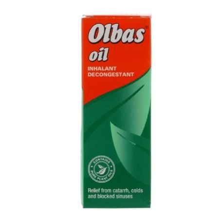 Olbas Inhalant Decongestant Oil For Cold & Sinuses Relief 12ml