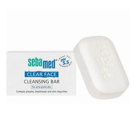 Sebamed Clear Face For Acne-Prone Skin Cleansing Bar 100g