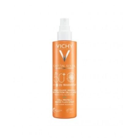 Vichy Capital Soleil Cell Protect Water Fluid Spray (Spf50+) 200ml