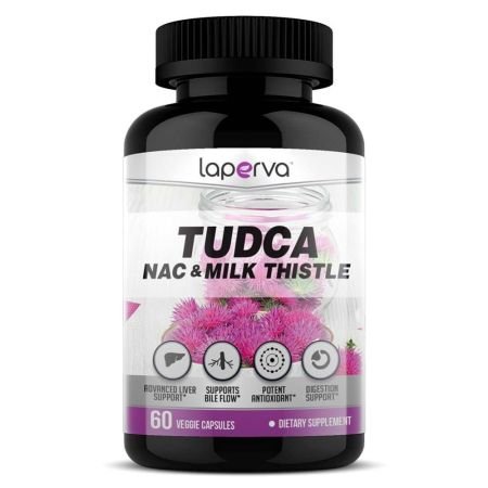 Laperva Tudca & Nac & Milk Thistle 60 Veggie Capsules