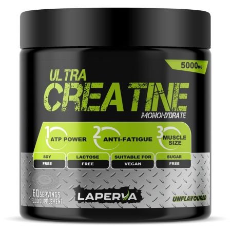 Laperva Ultra Creatine Unflavoured 300gm (5,000 Mg Per Serving)