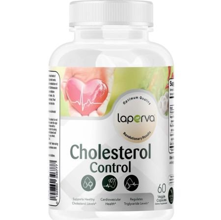 Laperva Cholesterol Control 60 Veggie Capsules