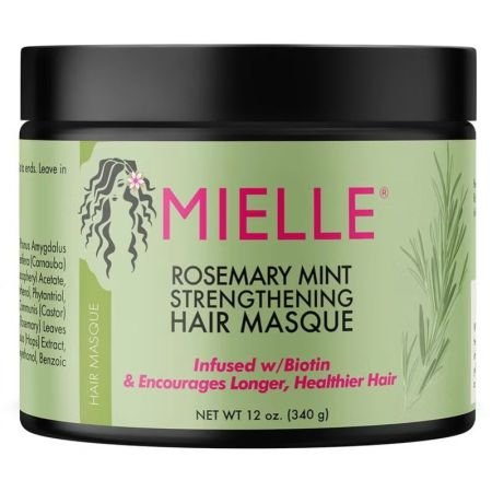 Mielle Organics Rosemary Mint Strengthening Hair Masque With Biotin 340g