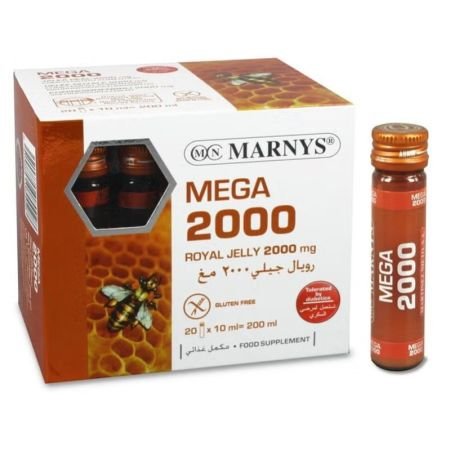 Marnys Mega 2000 Royal Jelly 10ml Vials 20s