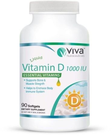 Viva Vitamin D 1000 Iu Softgels 90s
