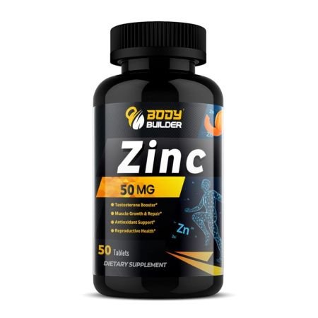 Body Builder Zinc 50mg Testosterone Booster 50s